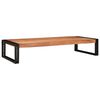 vidaXL Raft pentru baie Maro 120 x 50 x 23 cm Lemn Solid de Acacia