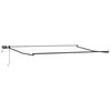 vidaXL Cadru copertină retractabil electric Antracit 5 x 3 m Aluminiu