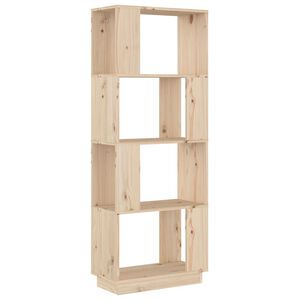 vidaXL Bibliotecă/Separator cameră, 51x25x132 cm lemn masiv pin