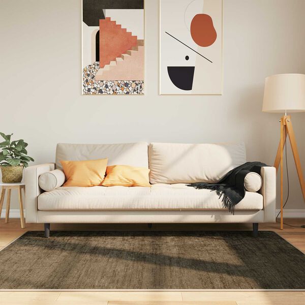 vidaXL Covor Runner MARSA Verde Pădure 170 x 120 cm Poliester și PVC