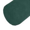 vidaXL Perne Bolster 2 pcs Verde &icirc;nchis &Oslash; 15 x 40 cm