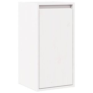 vidaXL Dulap de perete, alb, 30x30x60 cm, lemn masiv de pin