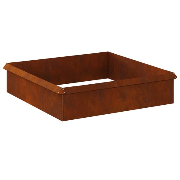 vidaXL Garduri pentru melci 8 pcs Ruginit Oțel rezistent de intemperii