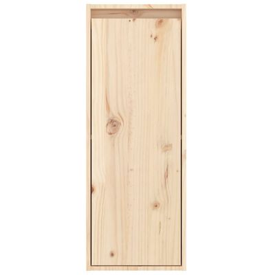 vidaXL Dulap de perete, 30x30x80 cm, lemn masiv de pin