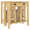 vidaXL Set mobilier de bar, 5 piese, lemn masiv de pin