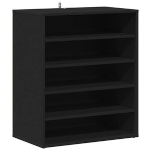 vidaXL Pantofar, negru, 60x35x70 cm, PAL