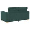 vidaXL Canapea 3 pcs Verde &icirc;nchis 220 x 80 x 84 cm