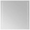 vidaXL Oglindă de baie cu LED, 50x50 cm