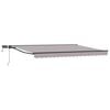 vidaXL Cadru manual de marchiză cu LED-uri 4,5 &times; 3 m