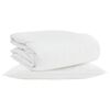 vidaXL Duvet 2 &icirc;n 1 cu pernă 2 buc. Alb Pene de rață