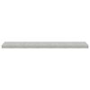 vidaXL Rafturi perete suspendate 2 buc. gri beton 120x23,5x3,8 cm MDF