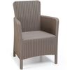 Keter Scaun pentru grădină "Trenton", cappuccino 226454