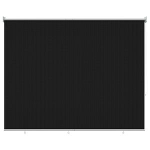 vidaXL Jaluzea exterioară cu blocare UV de 90% Negru 200 x 140 cm HDPE
