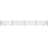 vidaXL Gard plasă de s&acirc;rmă cu țăruși de fixare, antracit, 1,1x10 m