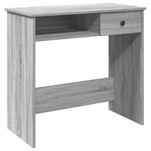 vidaXL Birou Gri Sonoma 80x40x75 cm lemn prelucrat