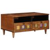 vidaXL Cabinet TV cu sertar castan 70 x 33 x 46 cm Lemn de mango solid