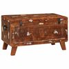 vidaXL Cutie de depozitare 70 x 35 x 40 cm Lemn masiv reciclat