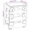 vidaXL Taburet natural 30 x 30 x 38 cm Lemn solid de tec