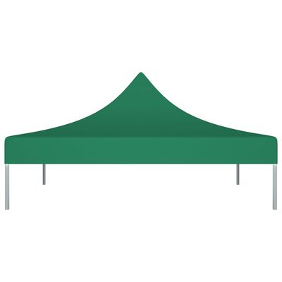 vidaXL Acoperiș pentru cort de petrecere, verde, 3 x 3 m, 270 g/m²