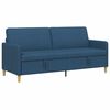 vidaXL Sofa cu Spațiu de Depozitare albastru 192 x 78 x 87 cm