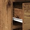 vidaXL Bufet cu sertar Lemn vechi 40 x 40.5 x 75 cm Lemn compozit