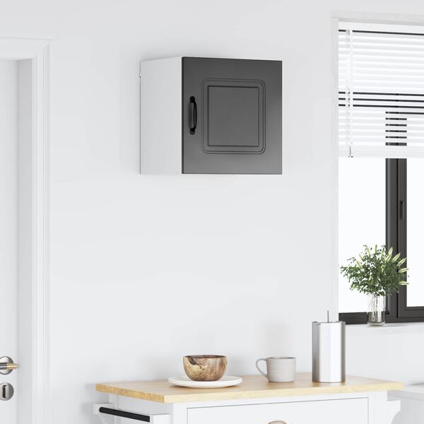 vidaXL Dulap de bucătărie Kalmar Negru 40 x 31 x 40 cm Lemn compozit