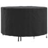 vidaXL Husă pentru mobilă 102 x 102 x 71 cm Textil Oxford 420D Rotund