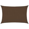 vidaXL P&acirc;nză parasolar, maro, 2x2,5 m, HDPE, 160 g/m&sup2;