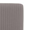 vidaXL Scaune de sufragerie, 6 buc., gri taupe, material textil