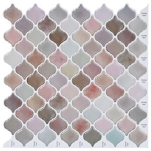 vidaXL Placă Lanturn 50 pcs Bej 27 x 27 cm Poliuretan și PET
