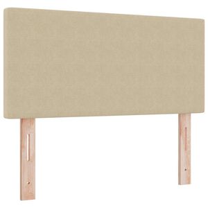 vidaXL Tăblie cap Verde deschis gri 80 cm Țesătură din corduroy