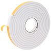 vidaXL Bandă din spumă autoadezivă 20 pcs Alb 15mm x 5m Spumă CR