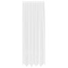 vidaXL Cortină din Dantelă cu perdele Alb 260 x 150 cm Poliester