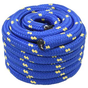 vidaXL Sfoară de Barcă 4 mm 10 m albastru