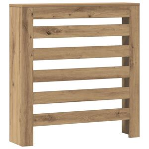 vidaXL Mască pentru calorifer stejar artizanal 78x20x82 cm lemn