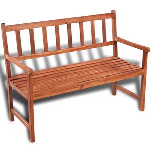 vidaXL Bancă de grădină, 120 cm, lemn masiv de acacia