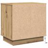 vidaXL Dulap de noapte 2 pcs Stejar Artizanal 50 x 34,5 x 50 cm