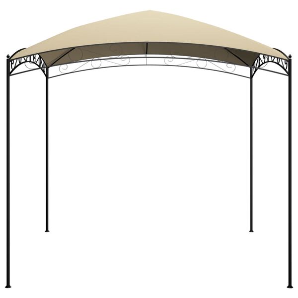 vidaXL Pavilion, crem, 3 x 3 x 2,65 m, 180 g/m²