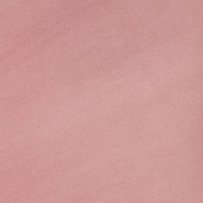 vidaXL Scaune de bucătărie, 2 buc., roz, catifea