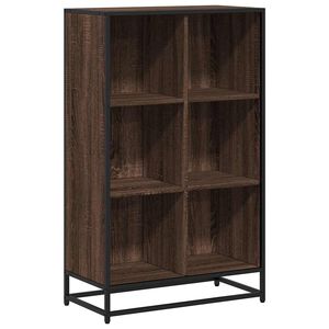 vidaXL Bibliotecă, stejar maro, 65,5x33x107,5 cm, lemn prelucrat