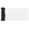 vidaXL St&acirc;lp de gard. Verde 10 x 0,6 m (mesh de 60 x 60 mm)