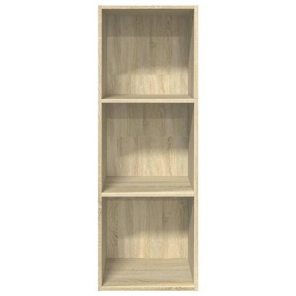 vidaXL Bibliotecă, stejar sonoma, 40x30x114 cm, lemn prelucrat