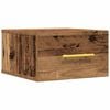 vidaXL Dulap de noapte 35 x 35 x 20 cm Lemn prelucrat Lemn vechi