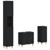 vidaXL Set de cabinet pentru baie cu 3 piese ALKMAAR Lemn prelucrat