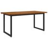 vidaXL Masă de dining pătrată 160 x 70 x 75 cm Lemn Solid de Acacia