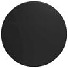 vidaXL Placă de masă &Oslash; 70 x 1,5 cm Rotund Lemn prelucrat Negru