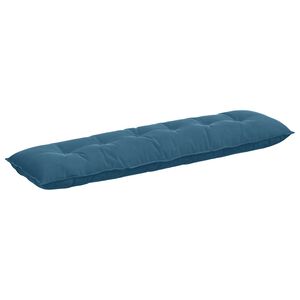 vidaXL Perna pentru spate albastru 180 x 50 cm Țesătură din corduroy