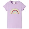 vidaXL Tricou pentru copii, lila, 104
