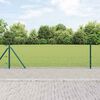 vidaXL St&acirc;lp de gard. Verde 25 x 0,4 m (plasă cu mesh de 25 x 25 mm)