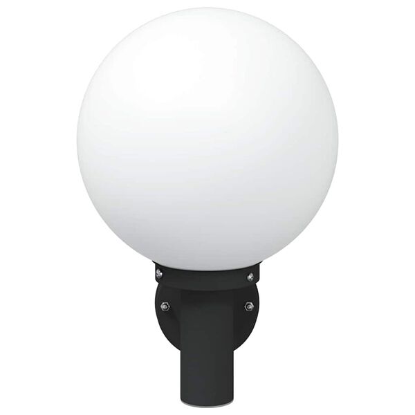 vidaXL Lumină de perete pentru exterior Negru 28 x 25 x 38 cm